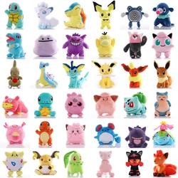 41 Styles 15-25cm TAKARA TOMY Pokemon Pikachu Plush Toys Mewtwo Charizar Lapras Plush Soft Stuffe Plush Toy Gifts for Children