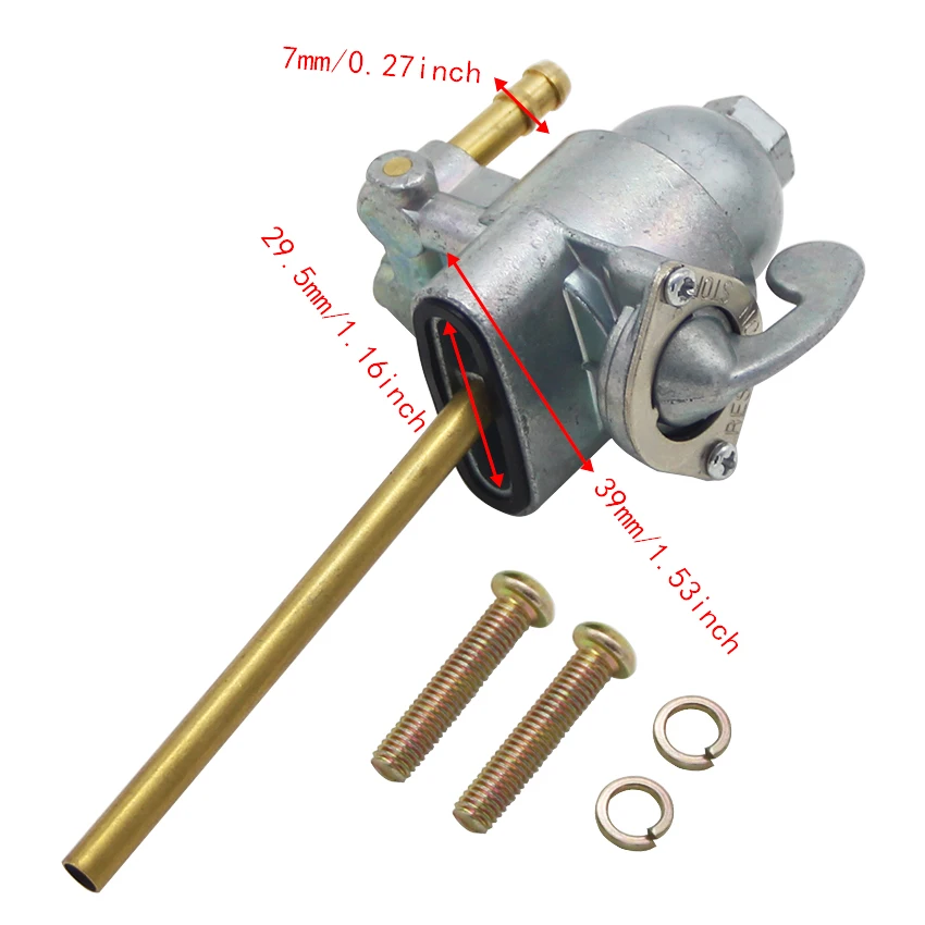 Motorcycle Gas Fuel Tank Switch Petcock Valve Gasoline Tap For Honda CB350F CB750K CB 750 K  CB500K CB550K 1969 1970 1971 - 1974