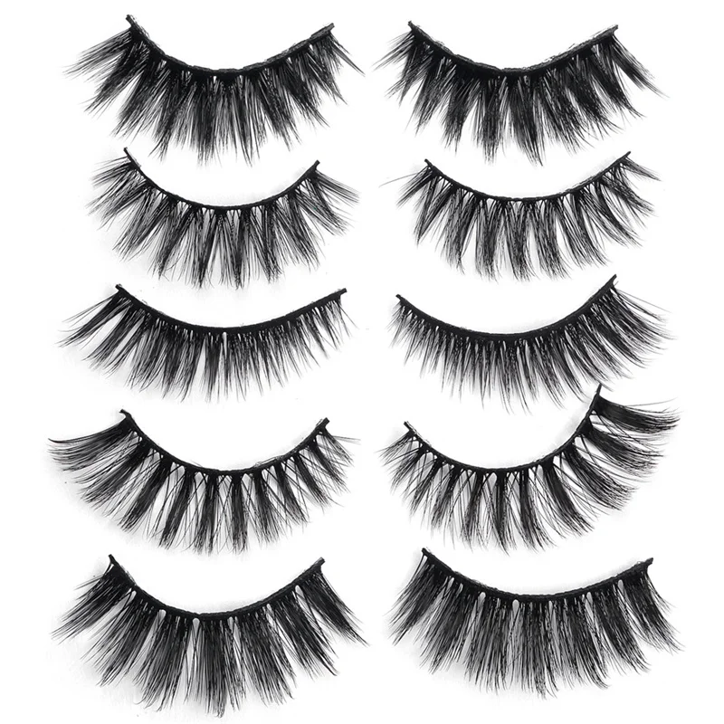 1 Pair Of Eyelashes Natural Eyelashes Dramatic False Eyelashes Artificial Eyelashes Mascara Long Long Eyelashes Thick Fibers