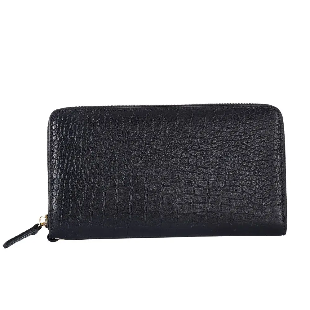 Fashion Men Bag Genuine Leather Handbag Long Zipper Male Business Clutch Bags