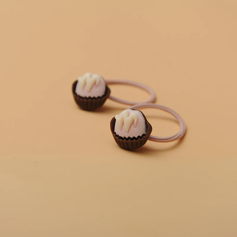 الصيف الآيس كريم مخروط شريط مطاطي شعر أميرات التعادل شريط مطاطي على شبكة الإنترنت المشاهير كرات الشعر الحبل سيدة الشوكولاته الشعر #6