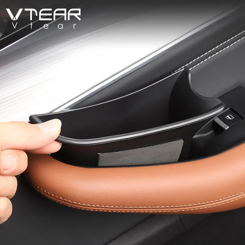 Vtear Door Armrest Storage Box Decoration Car Inner ABS Trim Styling Interior Accessories Parts For Chery Tiggo 7 Pro 2022