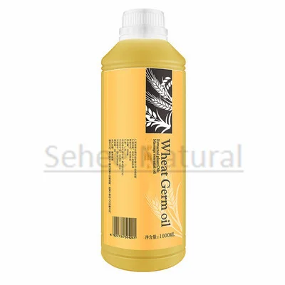 

1000ml Wheat Germ Plant Base Oil beauty salon Massage Essential Oil Body Massage Open Back Oil