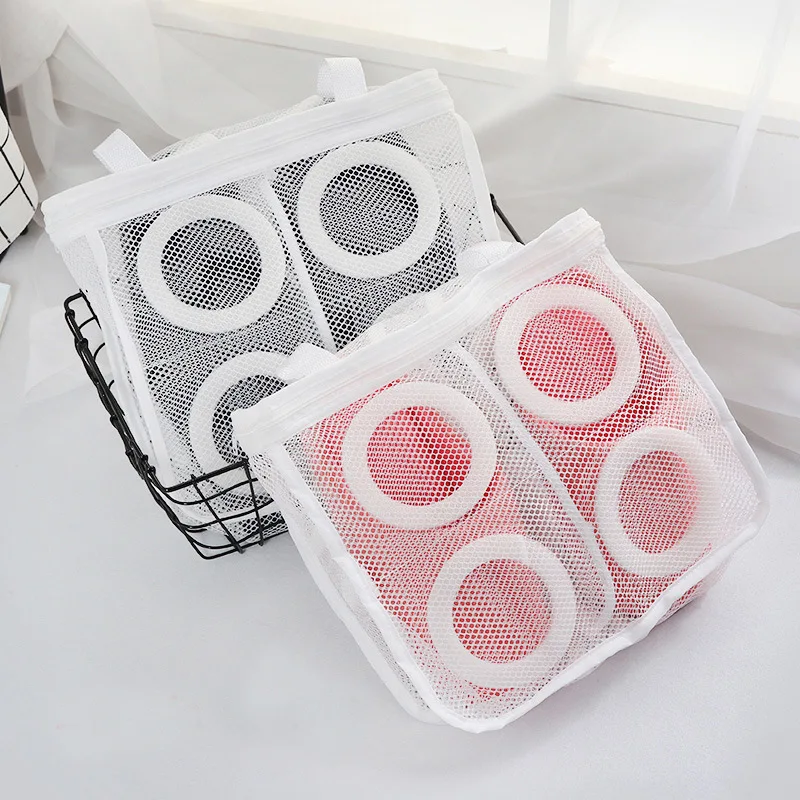 Shoes Washing Bags Underwear Bra Protective Organizer Hanging Laundry Bags Polyester Mesh Bags Portable Home Organizer Bags