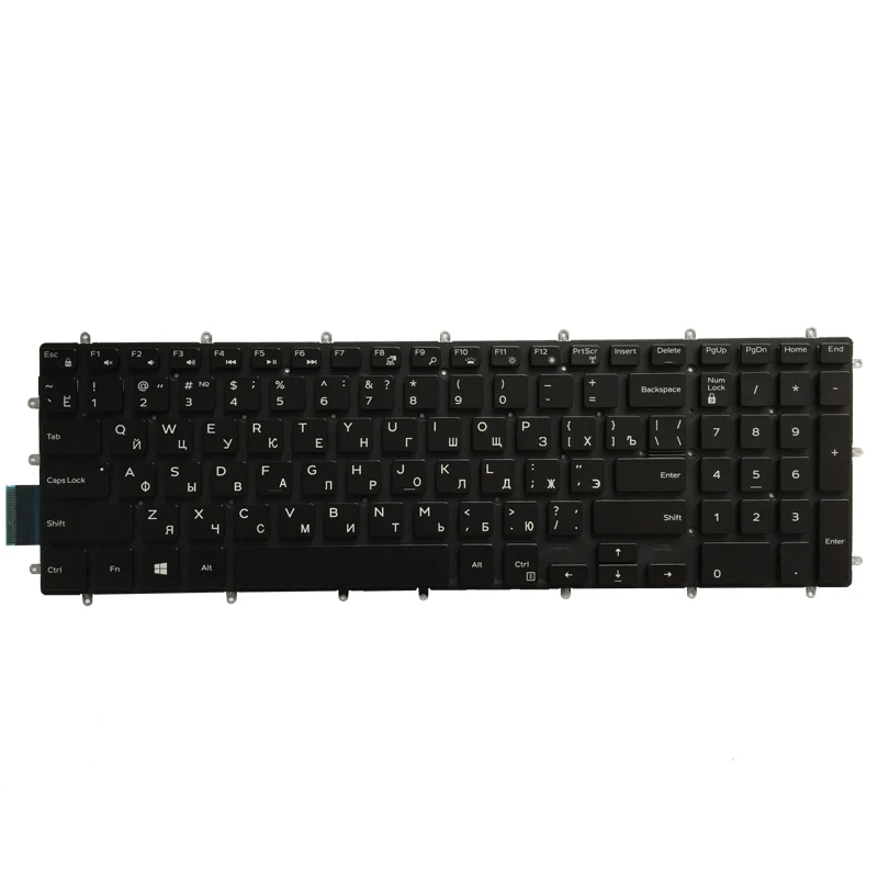 New Russian RU laptop keyboard for Dell Vostro 15-5000 5568 V5568 Inspiron 7778 7773 7786 7779 7577 7567