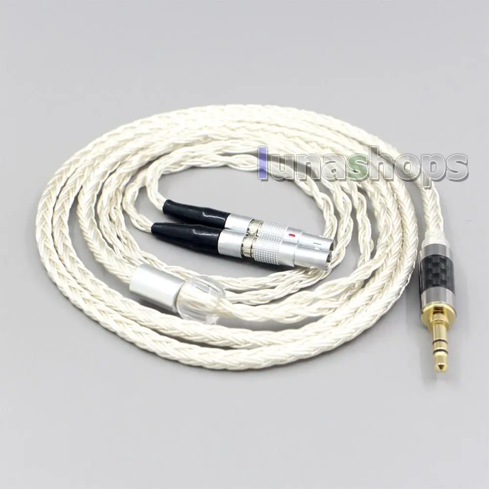 16 Core OCC Silver Plated Earphone Cable For Ultrasone Veritas Jubilee 25E 15 Edition ED 8EX ED15 Headphone LN007235