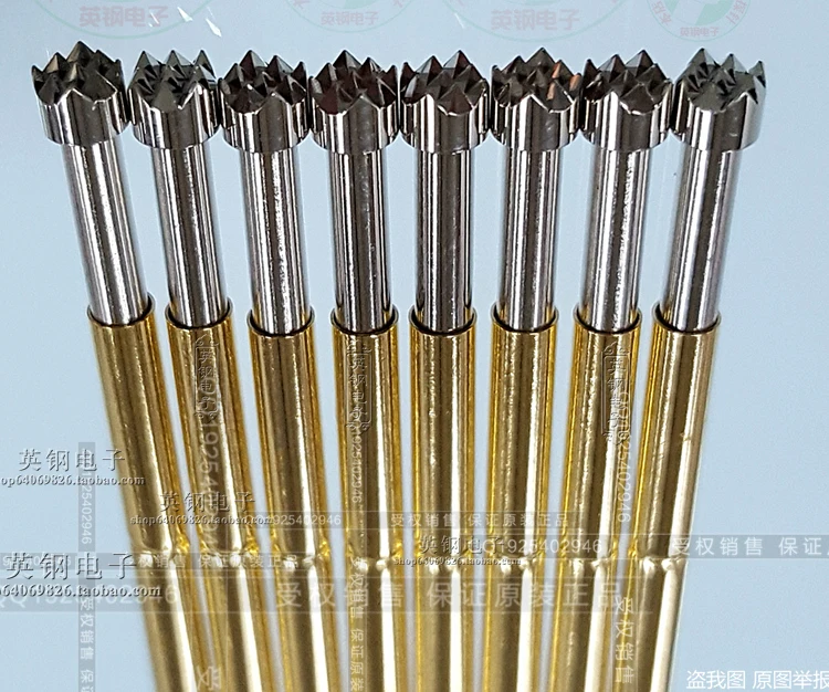 P125-H Principal 2MM Plum Head Test Needle 2.5MM Nine Claw 9 Tooth Spring Test Probe