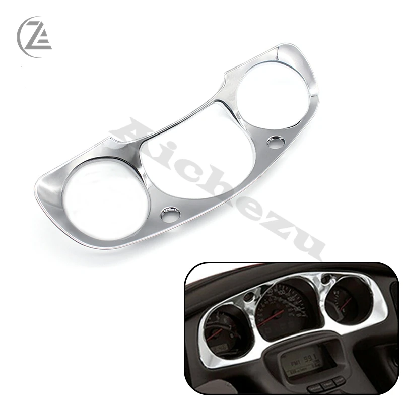 

ACZ Motorcycle Accessories Parts Chrome Speedometer Gauges Cover Protector for Honda Goldwing GL1800 2001-2011