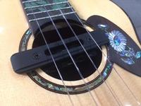 DOUBLE U0 Ukulele Pickup transacoustic System Chorus Delay Reverb Effects Soundhole Dual Channel Pick Up Acoustic Ukulele parts