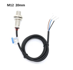 M12 Hall switch sensor, magnetic induction switch, built-in chip, waterproof and oil proof, detection distance 20mm