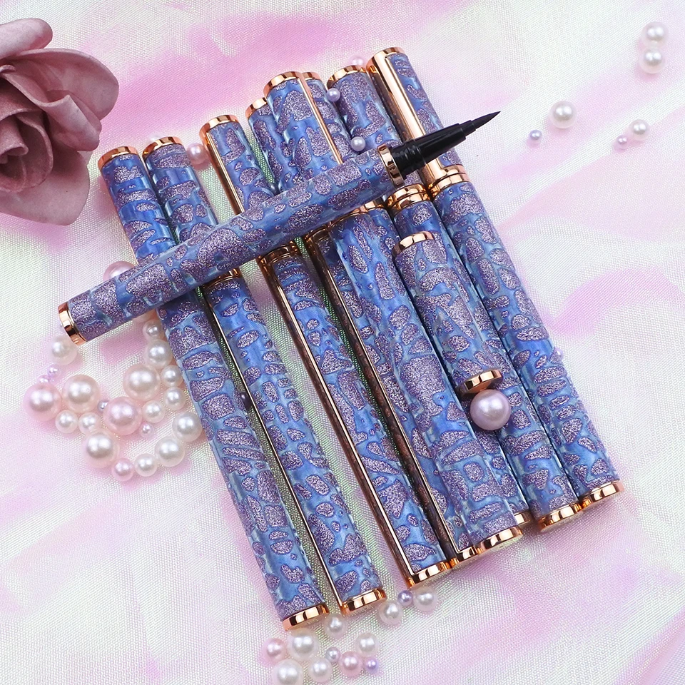 REDSIREN 2-in-1 Wimpernkleber & Eyeliner Wasserfest Langanhaltend Selbstklebender Kleber für Künstliche Wimpern Schwarzer Flüssig-Eyeliner Klebestift – Detail 14