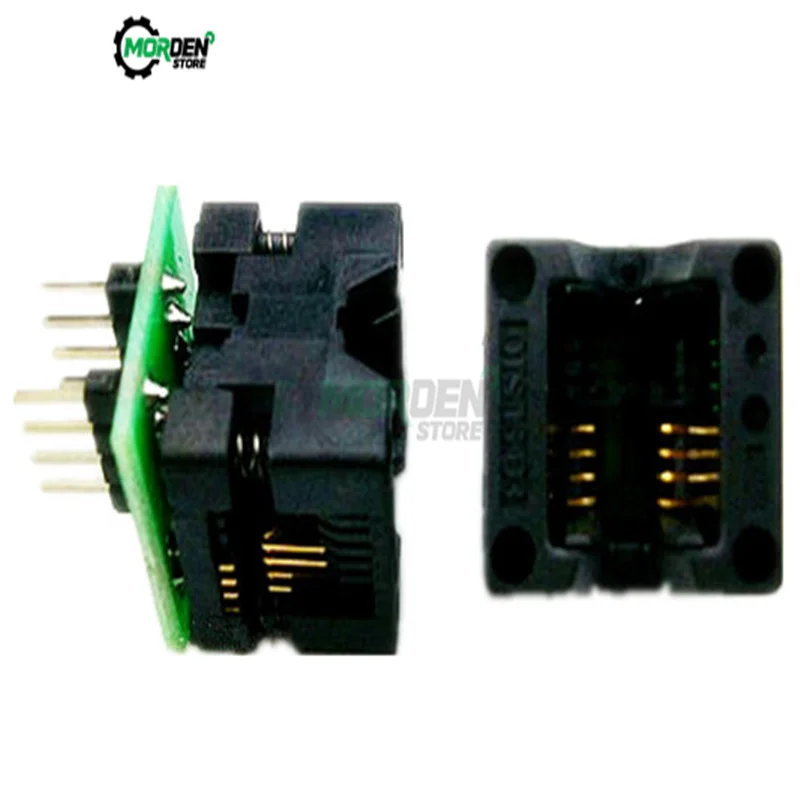 150mil 200mil SOIC8 SOP8 to DIP8 Dip-8 Wide-Body Narrow-Body Seat Wide Programmer Adapter Socket Green Blue