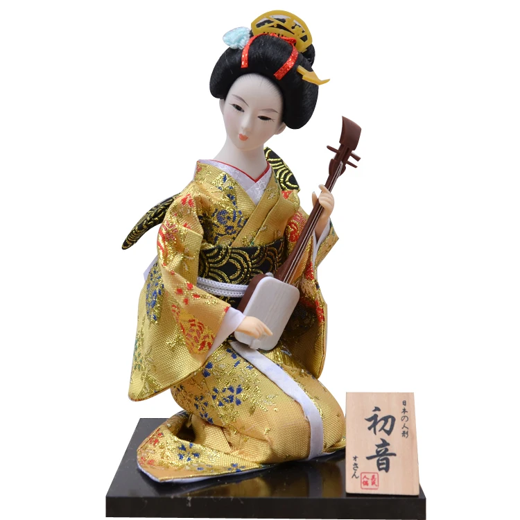 22 Cm/25 Cm Dân Tộc Geisha Nhật Bản Búp Bê Kimono Búp Bê Belle Dành Cho Cô Gái Nữ Bộ Trang Trí Nhà Thu Nhỏ Các Bức Tượng Nhỏ ZL216