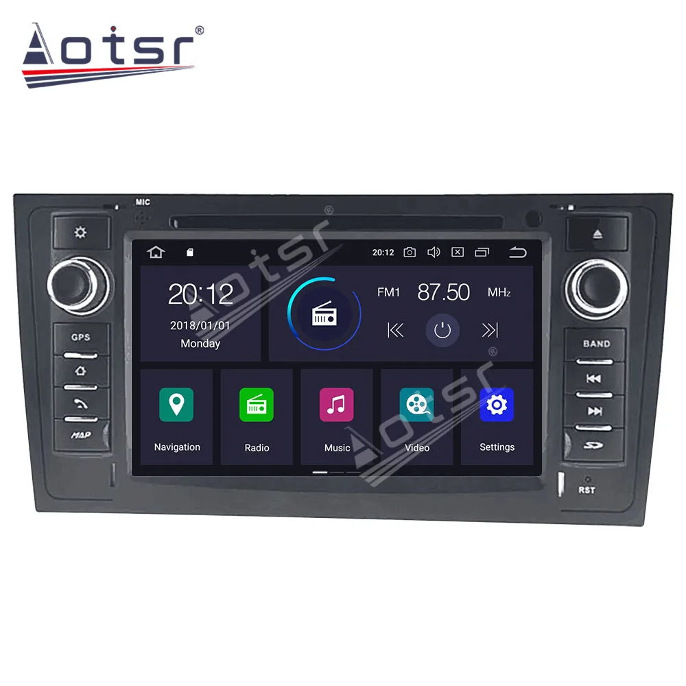 Radio con GPS para coche, reproductor Multimedia con Android, pantalla de Audio, estéreo, Carplay, Navi, Dtereo, IPS, para Audi A6, 4B, C5, 1997 - 2005