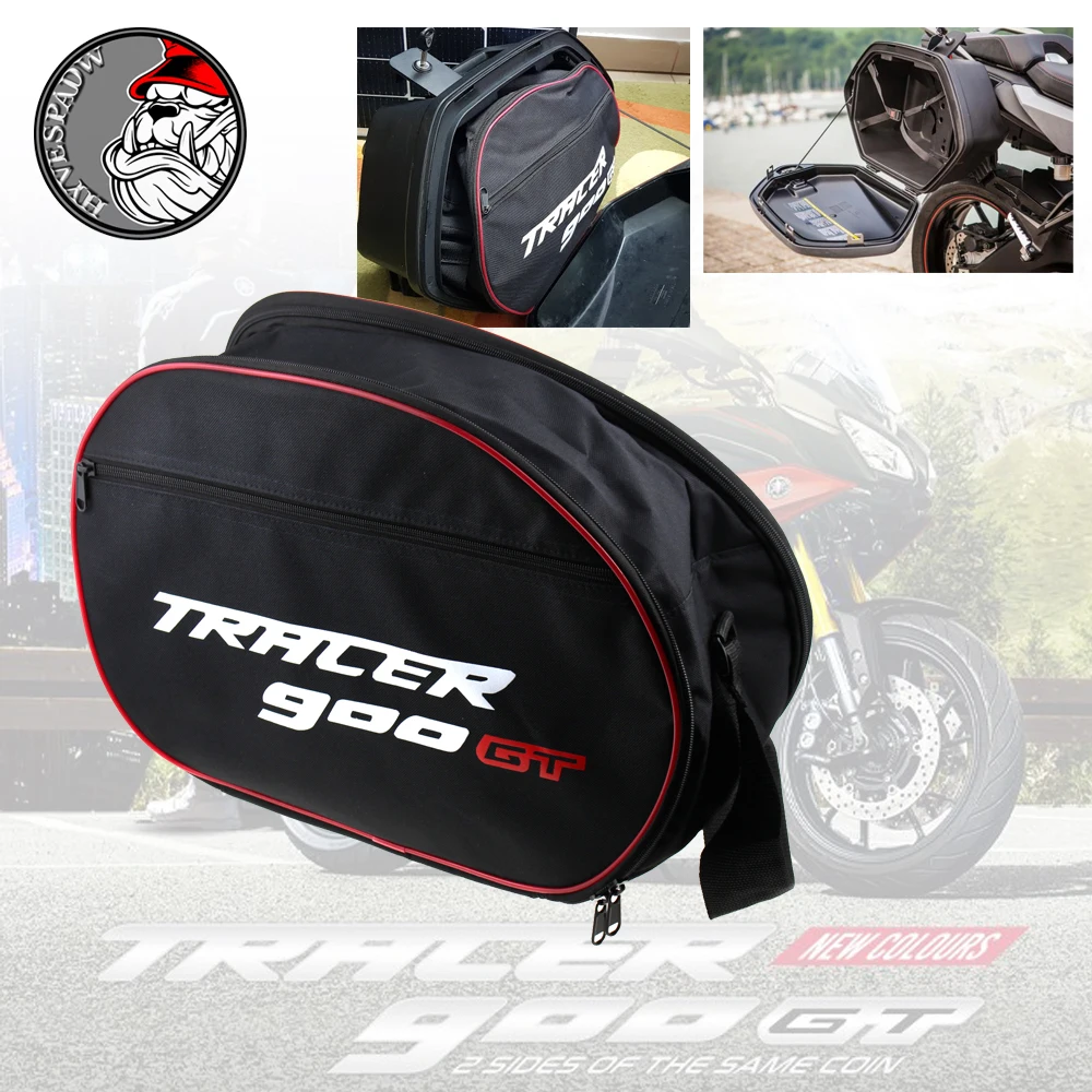 Motorcycle Luggage Bags Saddle Bags for Pannier Liner TRACER 900GT 2018 2019 and FITS for YAMAHA FJR 1300/TDM 900