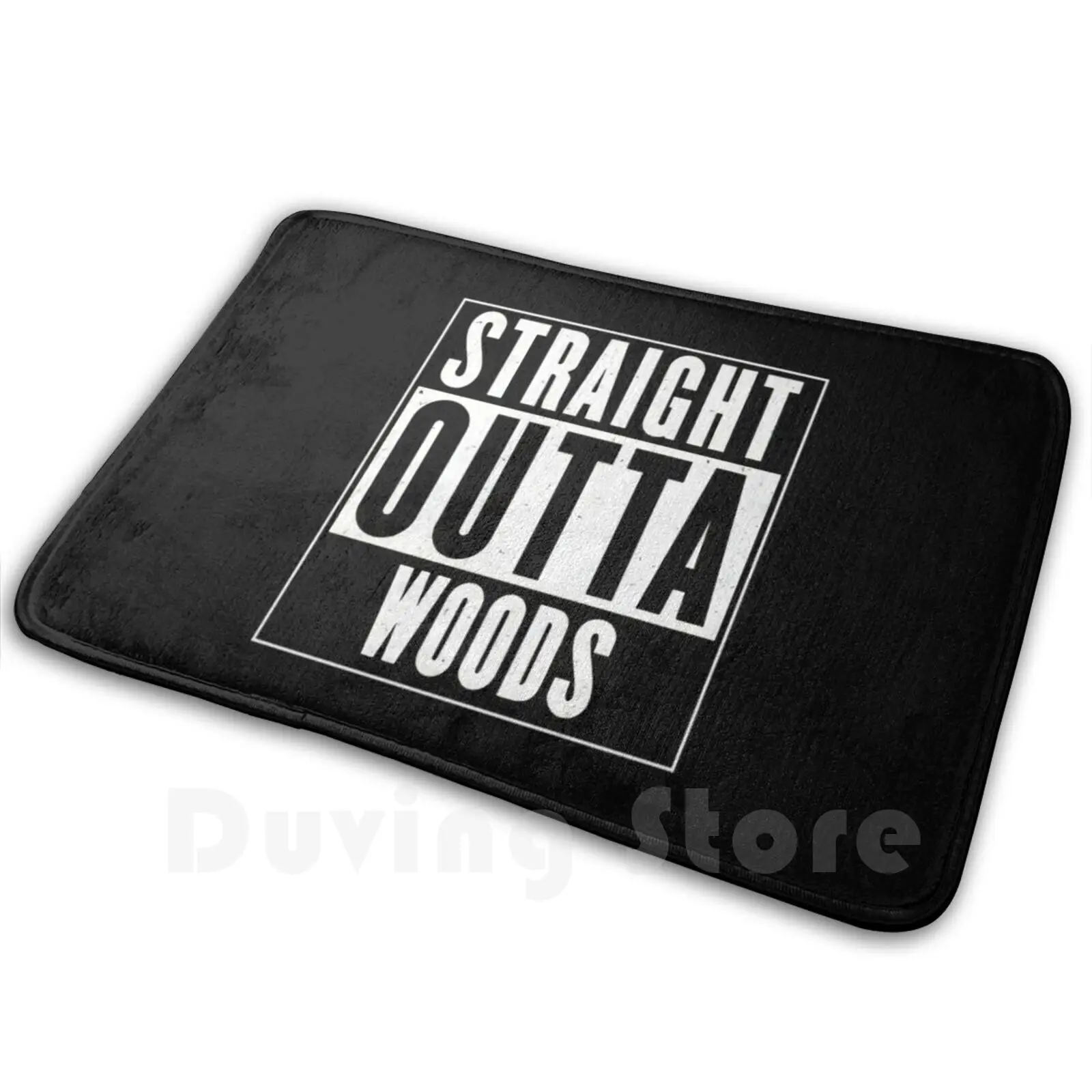 Straight Outta Woods Carpet Mat Rug Cushion Soft Straight Outta Escape From Tarkov Eft Tarkov Usec Woods Lumberjack