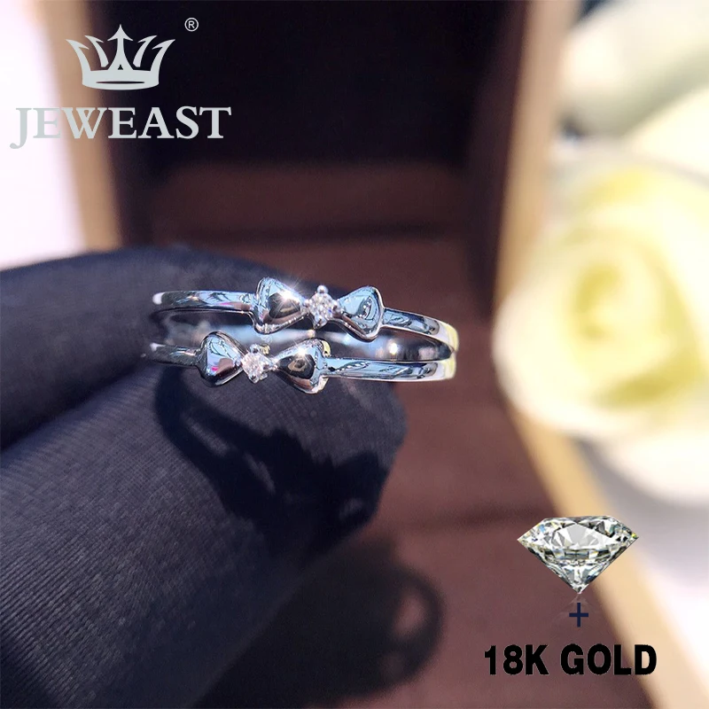 

Natural Diamond 18K Gold Pure Gold Ring Beautiful Gemstone Ring Good Upscale Trendy Classic Party Fine Jewelry Hot Sell New 2023