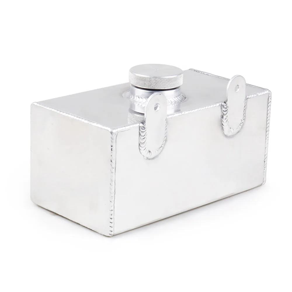 Aluminium 2L Mirror Polished Windscreen Washer Bottle Intercooler Spray Tank TT101960