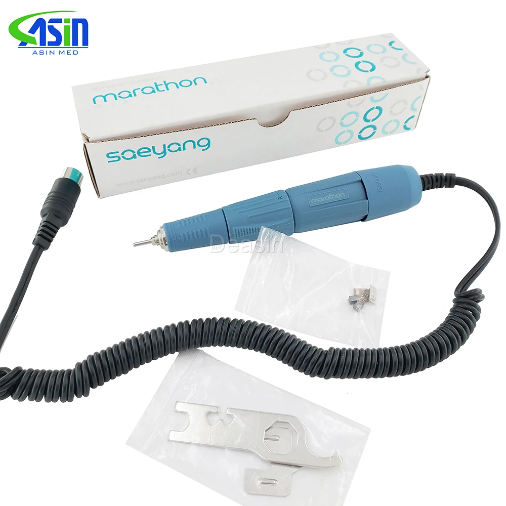 NEW Dental Marathon Lab Electric SEAYANG Micromotor Motor Handpiece for Polishing 45K RPM dental laboratory material SDE-SH37L