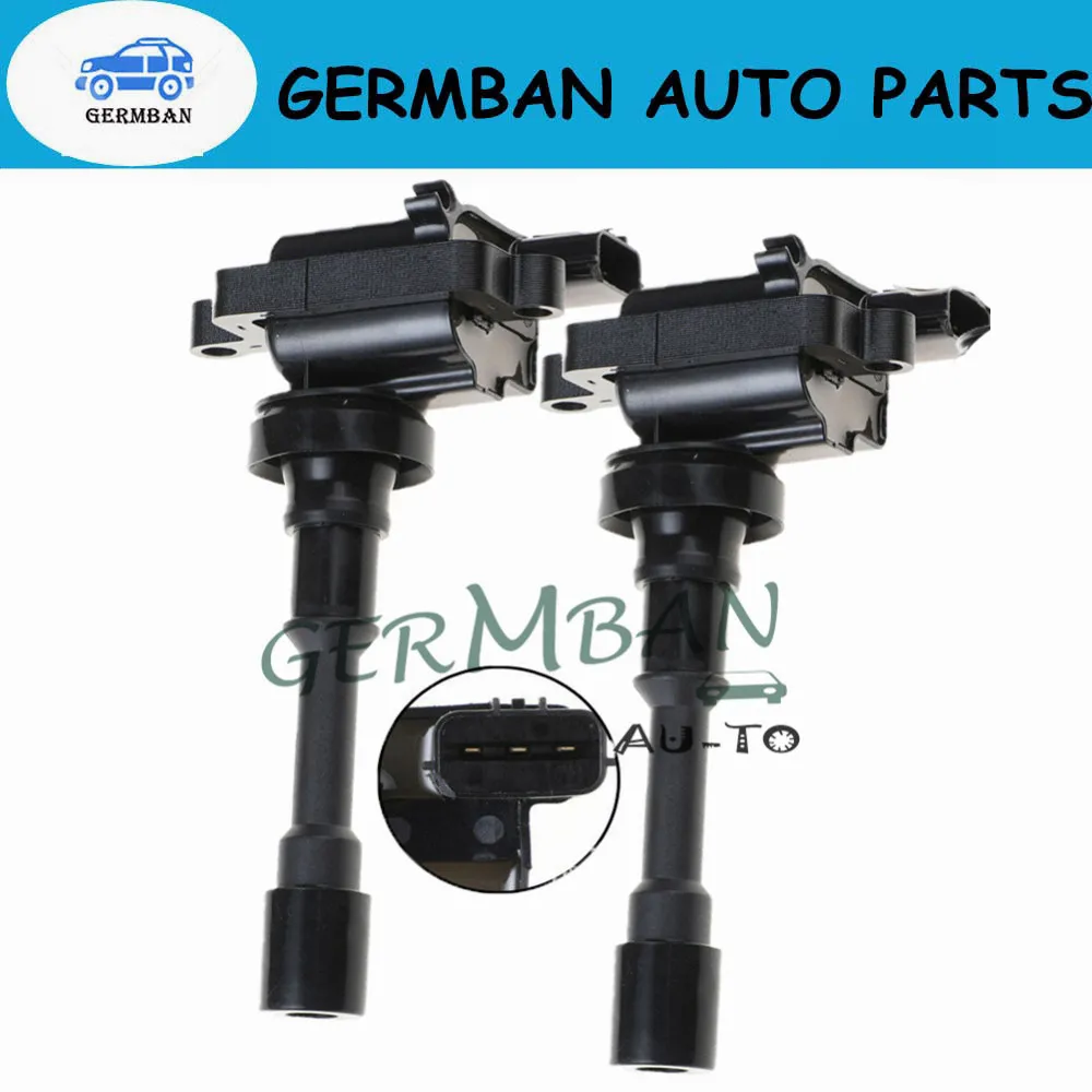 

2pcs New MD361710 MD362903 099700-048 099700048 Ignition Coil For Mitsubishi Lancer Evo CZ 2.0L Mirage CJ 1.3L 1.6L 1.