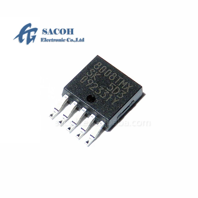 

10Pcs SI-8008TMX 8008TMX or SI-8008TM 8008TM TO-263-5/TO-252-5 DC-to-DC Step-Down Converter