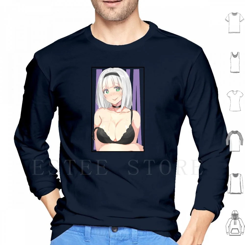 

Anna-Hoodies Long Sleeve Anime Manga Lewd Anna Girls Ecchi Hentai Ayame Kajo