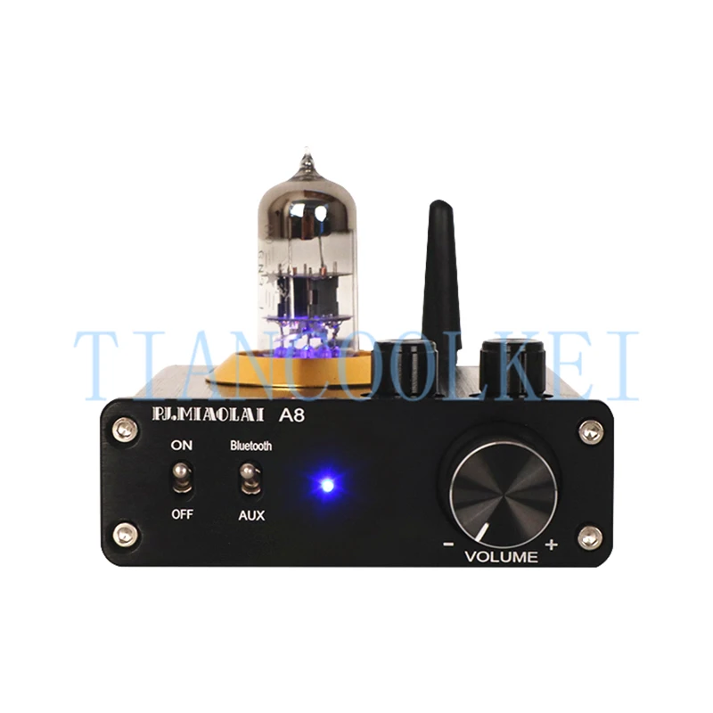 

PJA8 HIFI MINI 6N3 vacuum tube Bluetooth 5.0 TPA3116 digital audio amplifier high and low bass adjustment