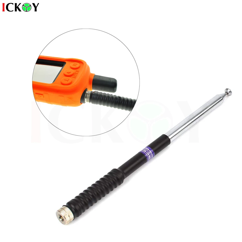 Extendable Telescopic Long Range 50'' SMA-Male Antenna for Handheld GPS Garmin Astro 320 430 900 Alpha 50 100 200i 200 300i 300