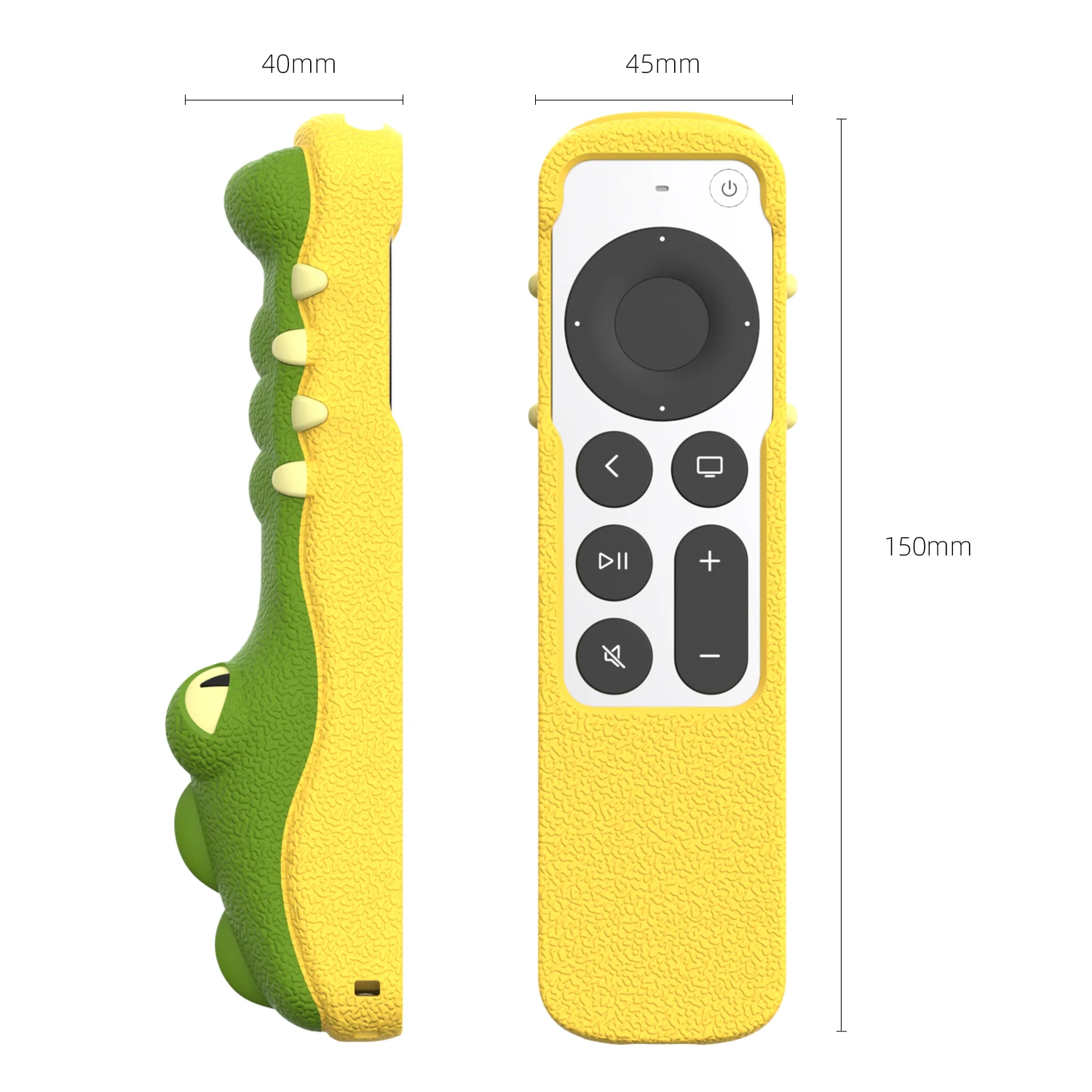 Silicone Remote Protective Shell For Apple TV 4K Siri Remote 2021 Anti-Slip Shockproof Soft Protective Case for Apple AirTag