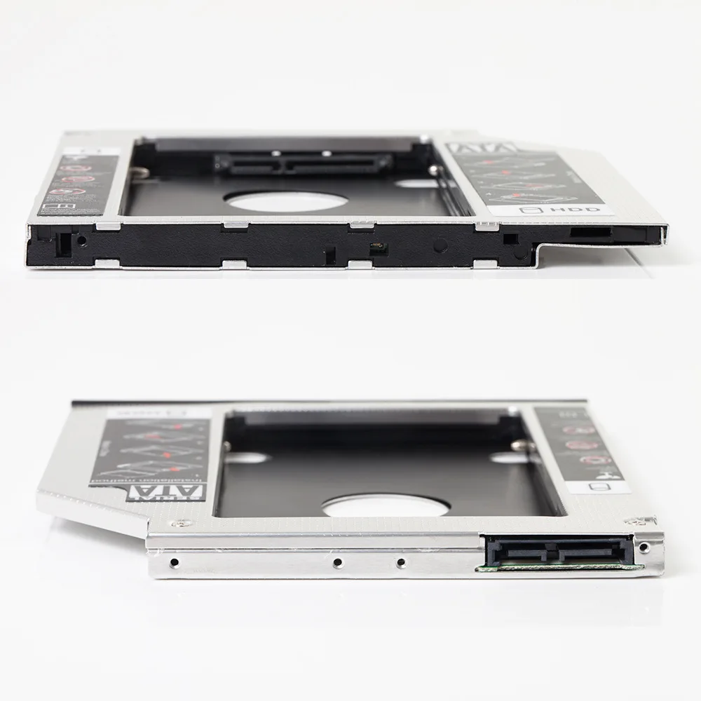 2nd SATA 12.7มม.ฮาร์ดดิสก์ไดรฟ์SSDฮาร์ดดิสก์แคดดี้อะแดปเตอร์สำหรับHP ProBook 4520S 4525S 4720S 4730S GT31L