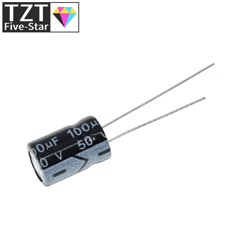 30/50 Stück Hochwertige 50V100UF 8*12mm 100UF 50V 8*12 Elektrolytkondensatoren – Detail 6