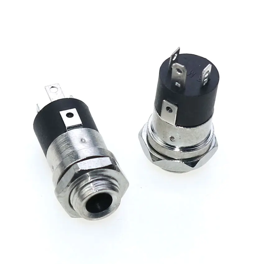 1Pcs PJ392 392A 3640 399M 3.5MM Stereo Female Sockect Jack with Screw 3.5 Audio Headphone Connector PJ-392 Cylindrical Socket - Image 5