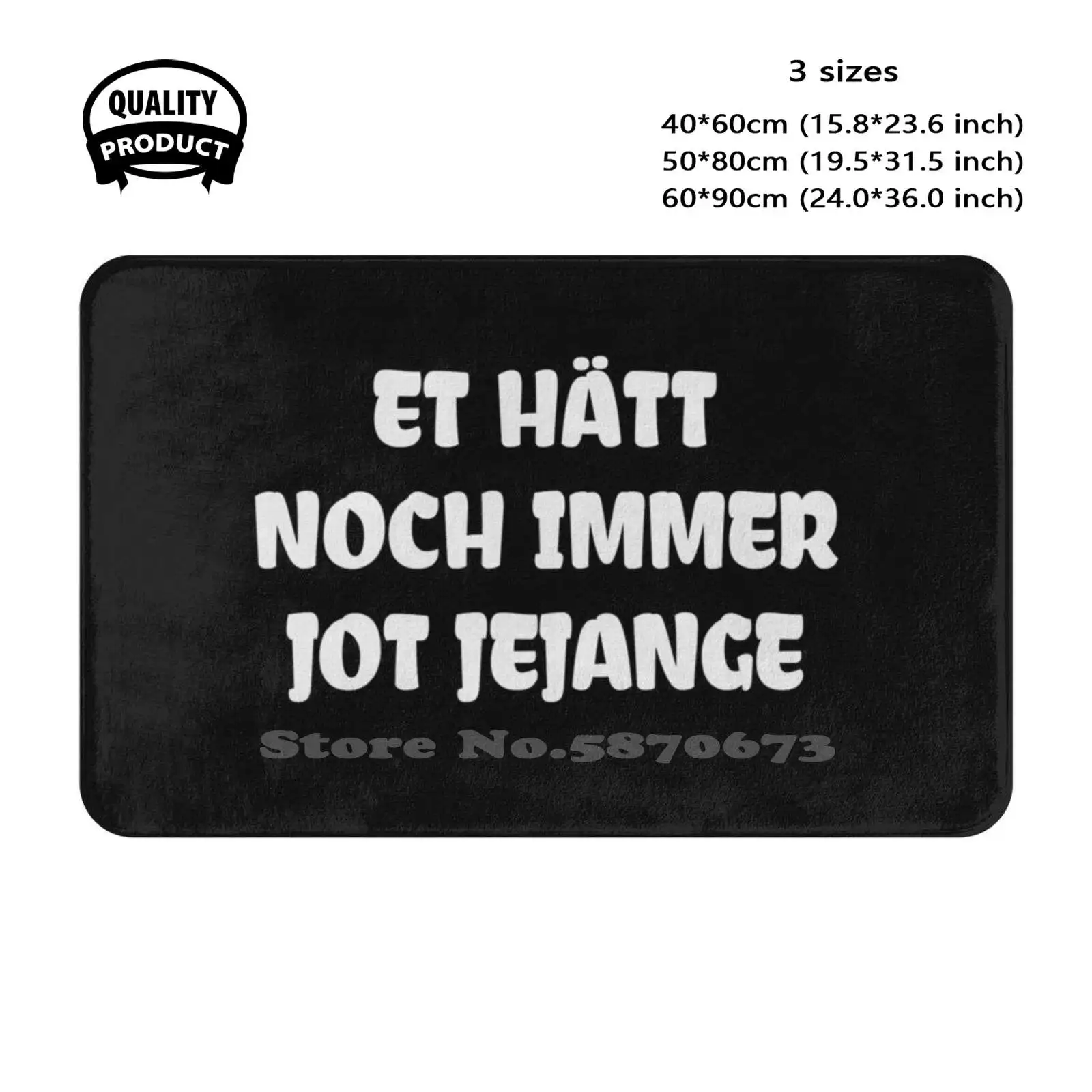 Lustige Sprüche Karneval Soft Cushion Home Carpet Door Mat Car Rug K ? Lsche Aussprache Witzig Motiv Spruch Lustig Abstand