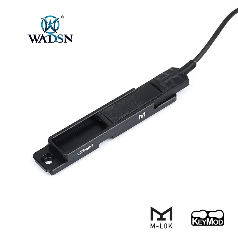 WADSN Keymod M-Lok CNC Bỏ Túi Bảng Nhôm Kèm Đèn Pin M300 M600 DBAL-A2 Săn Bắn Súng Trường Hướng Đạo Sáng Lực giá Đỡ