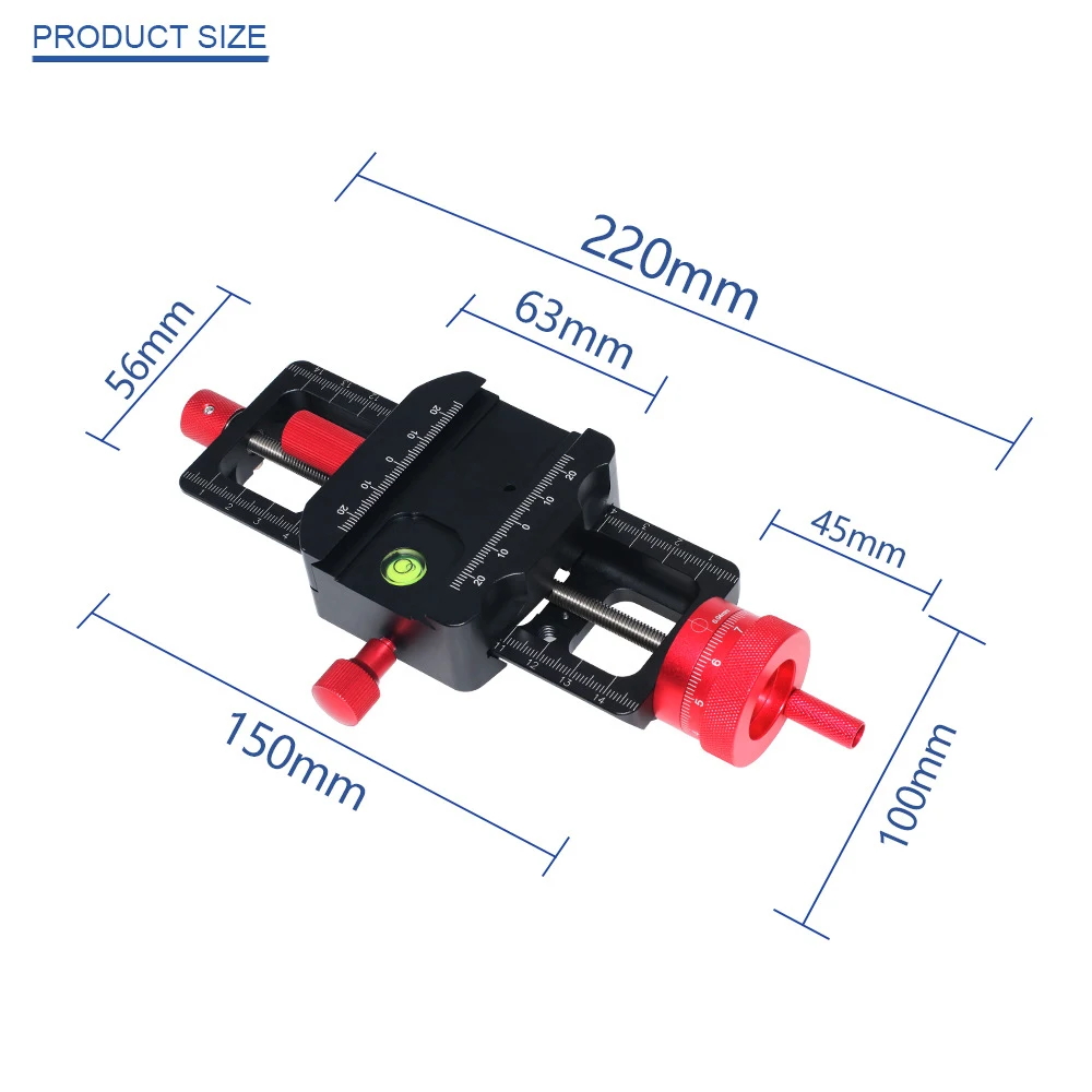 Universal Metal 150mm Macro Focusing Rail Slider Close-up Shooting Head Camera Support Bracket Holder Arca-Swiss for tripod Head