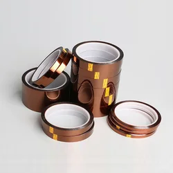 High Temperature Tape Polyimide Thermal Protection Insulation Heat Resistant Anti Static High Temperature Film Tape Yellow tape