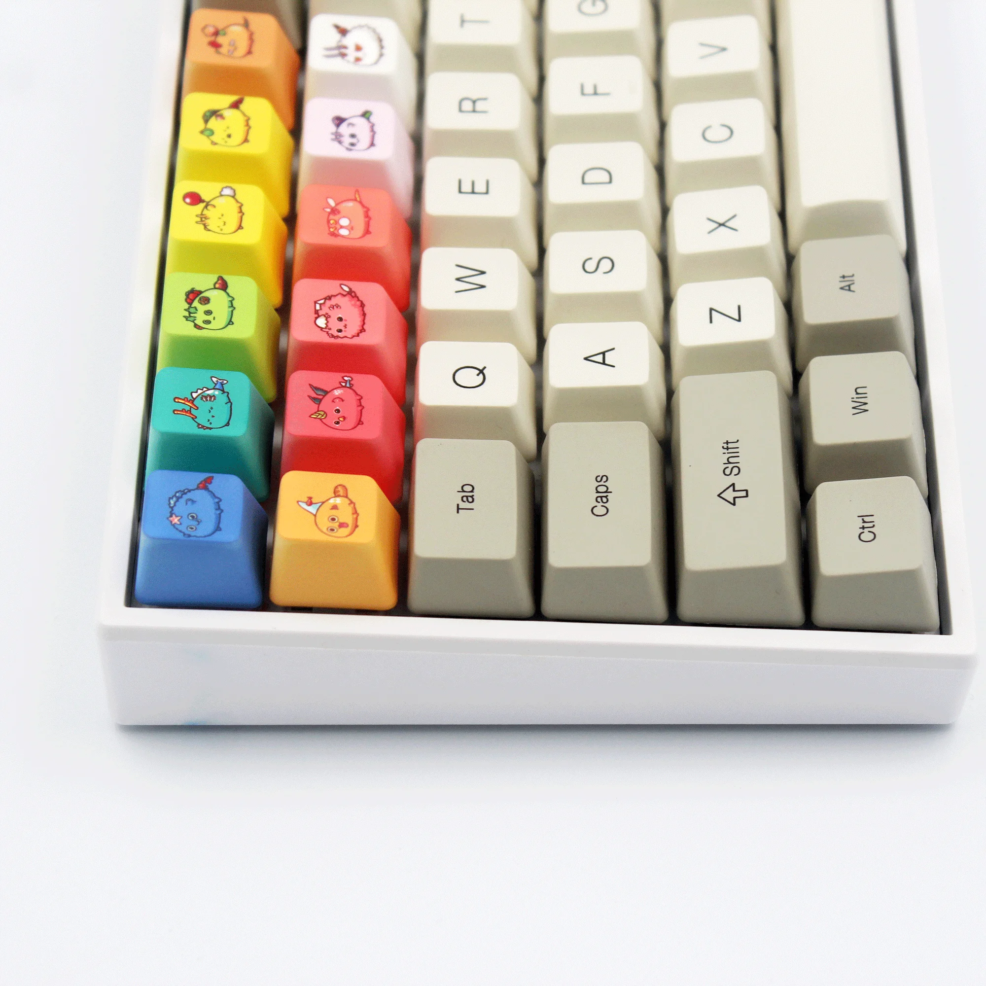 1 шт. Axie Infinity OEM Profile PBT, Сублимационное украшение, индивидуальные колпачки для ключей, колпачки для ключей