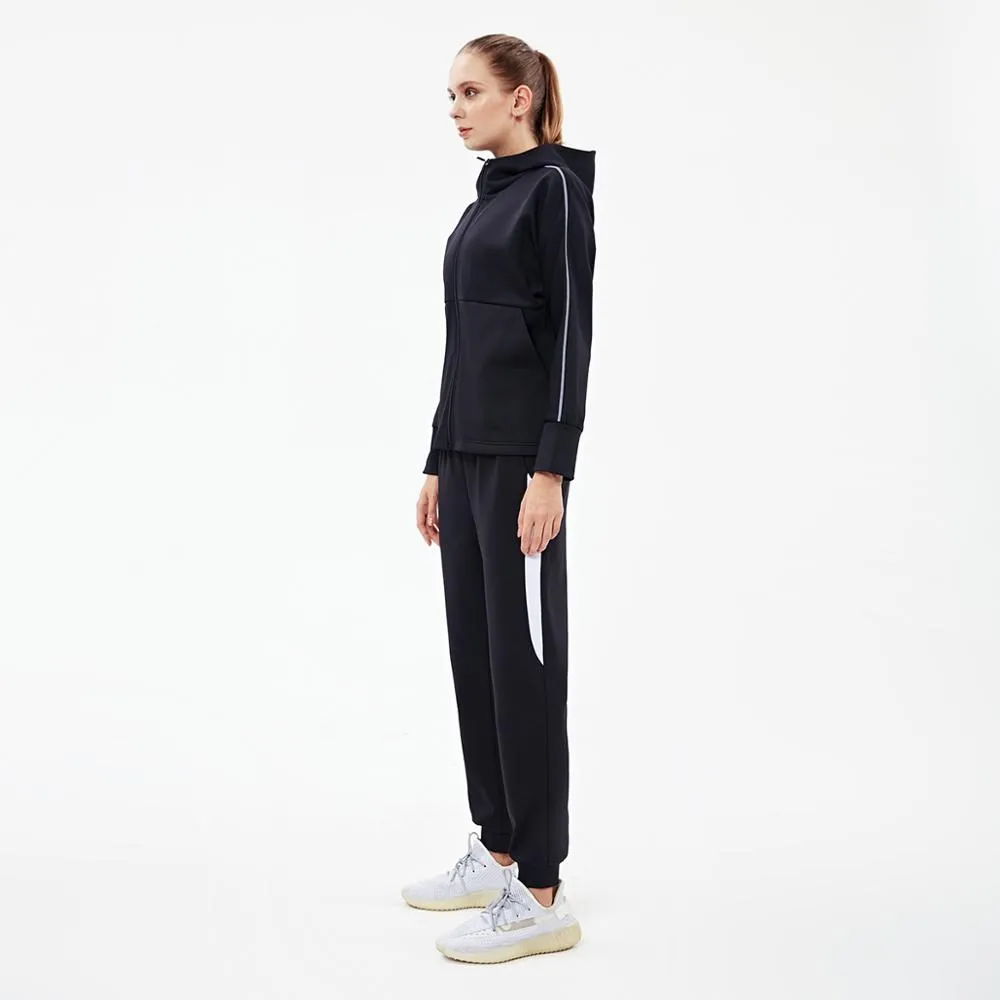 Vansydical 2020 tute da donna completi autunno inverno tute da allenamento da corsa giacche con cappuccio pantaloni sportivi abbigliamento sportivo