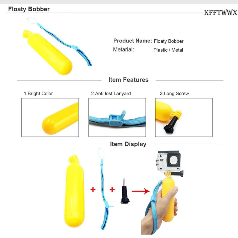 مجموعة ملحقات Yoethan لـ Gopro Hero 13 12 11 10 9 8 7 6 5 4 3 Black Max Go Pro Session YI 4K SJCAM EKEN Osmo AKASO ملحق