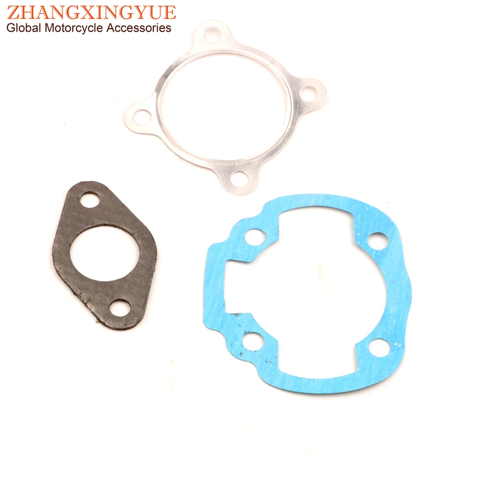 Scooter 70cc Cylinder Gasket Set Top End for Aprilia Amico GL 50 Sport SR50 Adly Rapido50 Italjet Pista 2 Scoop 50cc AC  2T