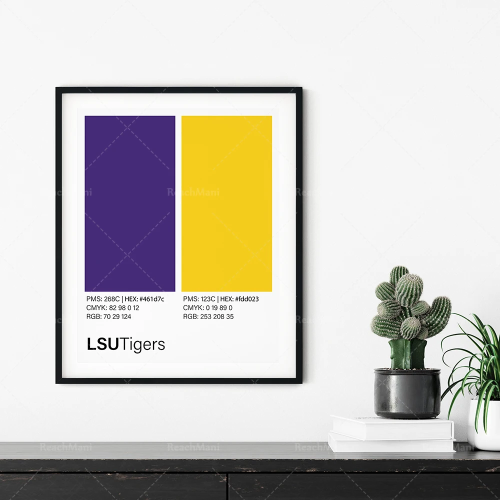 ملصقات Pantone، لوحة فنية جدارية عصرية مطبوعة من Pantone، فن جدار Pantone، ديكور سكن جامعي