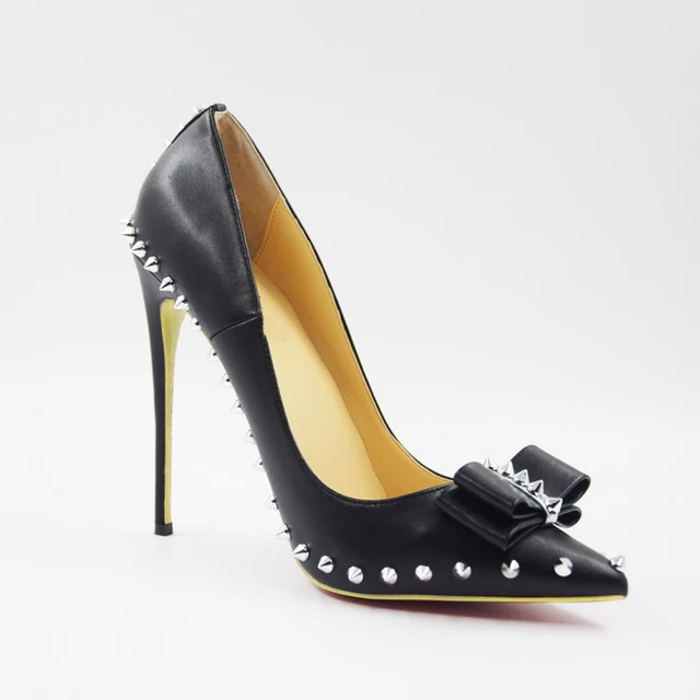 Heels with studs and spikes hotsell