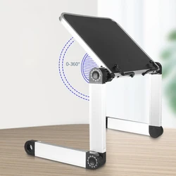 Foldable Reading Book Holder Bookcase Stand 360 Degree Adjustable Support Desk