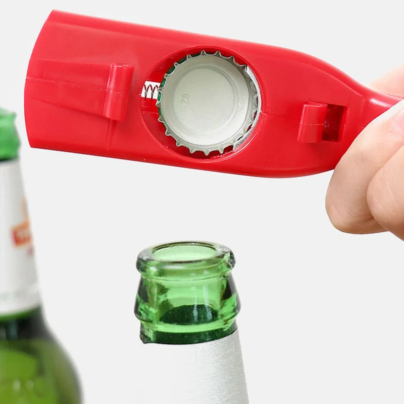 Creative Gun-Type Portable Beer Bottle Opener, Cap Gun, Bar Summer Outdoor Celebration Wine Set, H4444, 1874