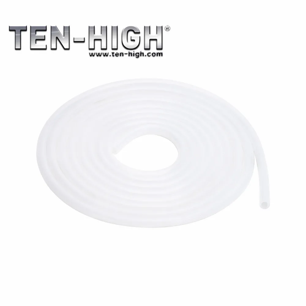 Ten-high silicone tube 5/10/50m 3*1.5mm high temperature resistance anti-aging high tear resistance not freezing and cracking