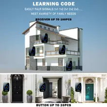 Wireless Waterproof Doorbell 300m Range #3