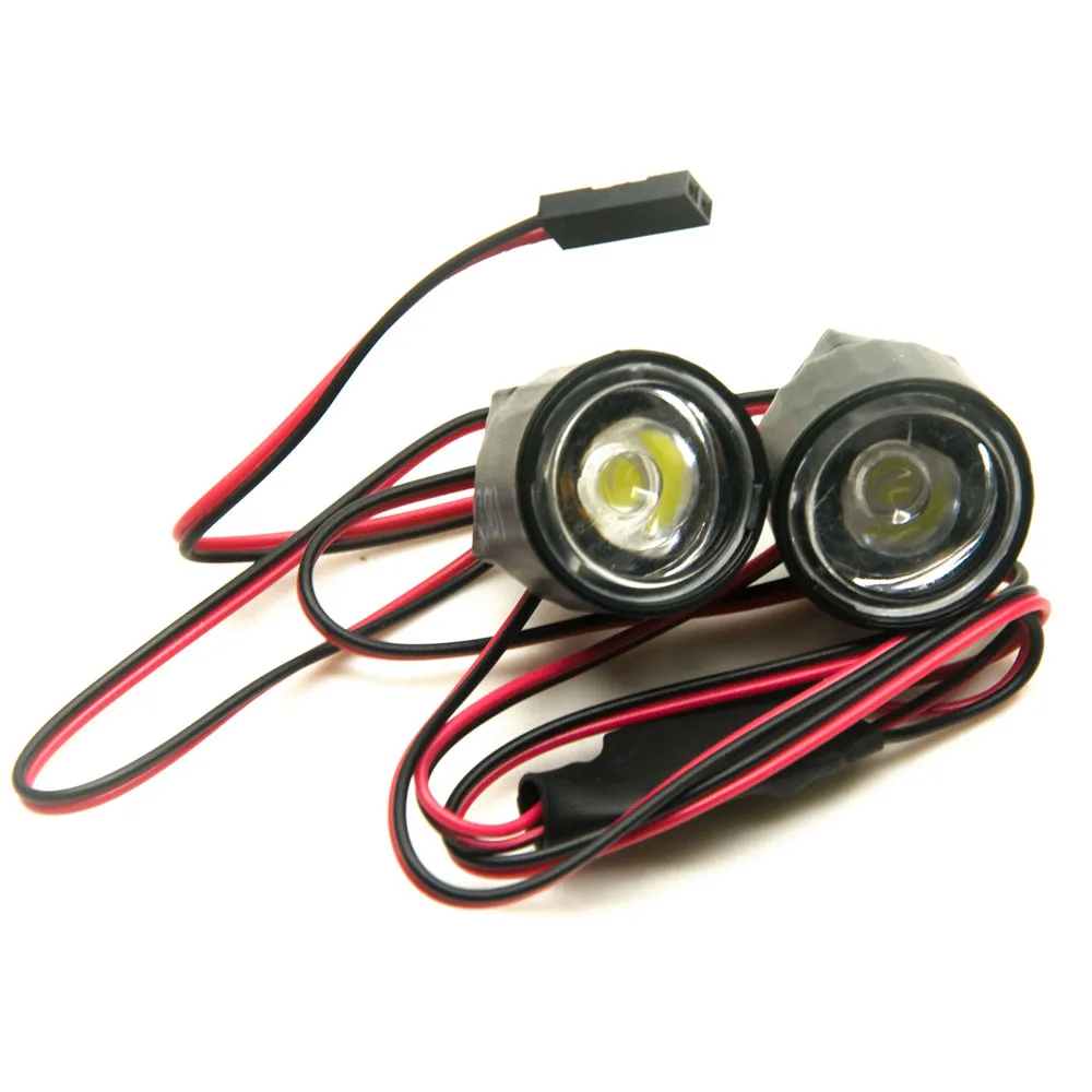 AXSPEED RC Car LED Light 1W/3W Night Navigation Searchlight High Bright Signal Headlight Flashing Lamp for 1:10 RC Mode Car Part