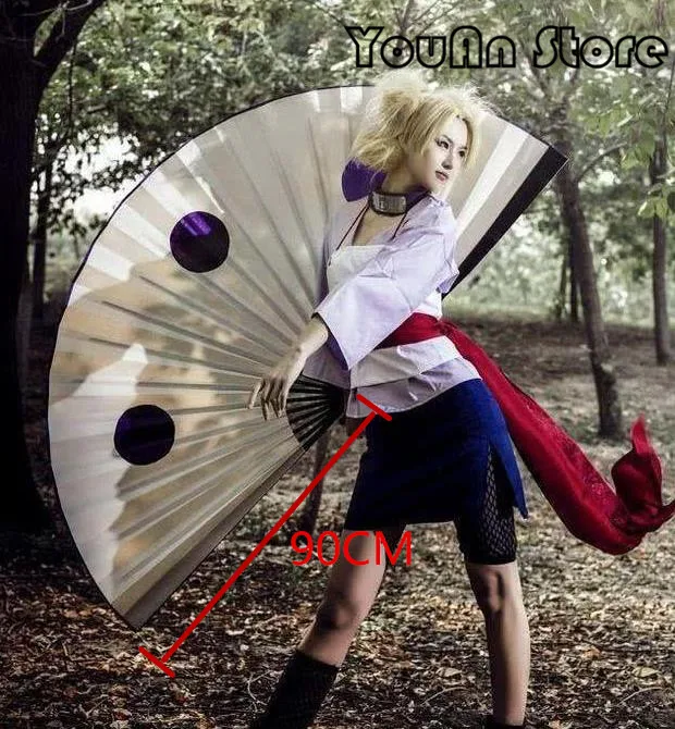 Nara Temari Cosplay Folding FAN Hand-Making