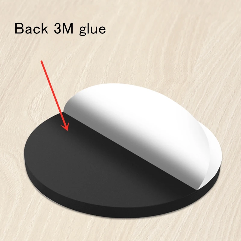 Black Self Adhesive Scratch DIY Resistant Furniture Feet Rug Felt Pads Anti Slip Mat Bumper Damper For Chair Protector Hardware