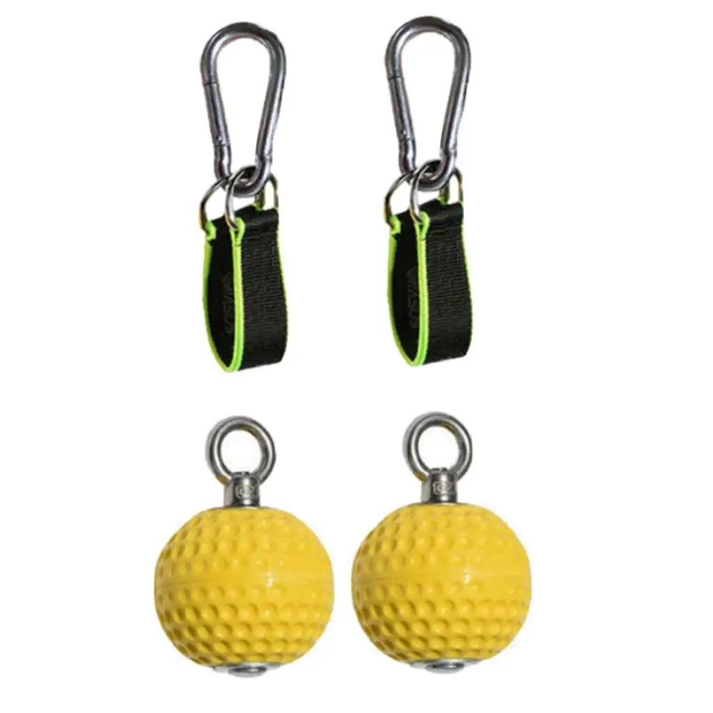 High Quality Anti-Slip Pull-up Grip Ball 9.7cm Arm Back Muscles Climbing Rock Hold Trainer Fitness Equipments Gear